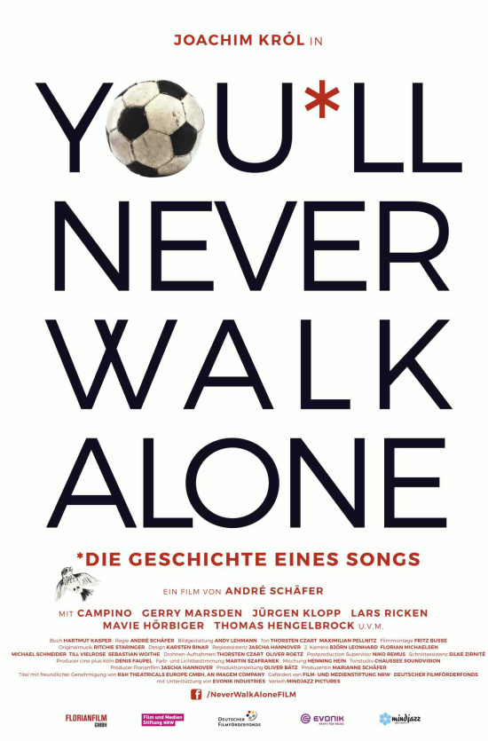 You'll never walk alone («Ты никогда не будешь одинок»)
