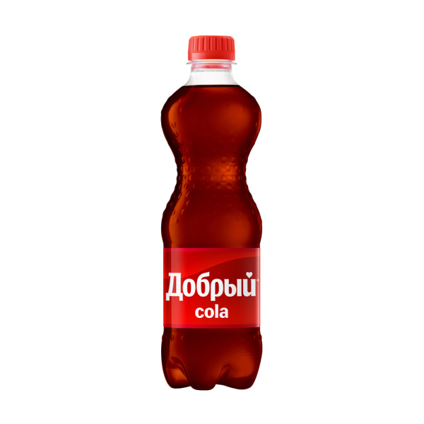 Лимонад Добрый Кола 0,5л. п/б